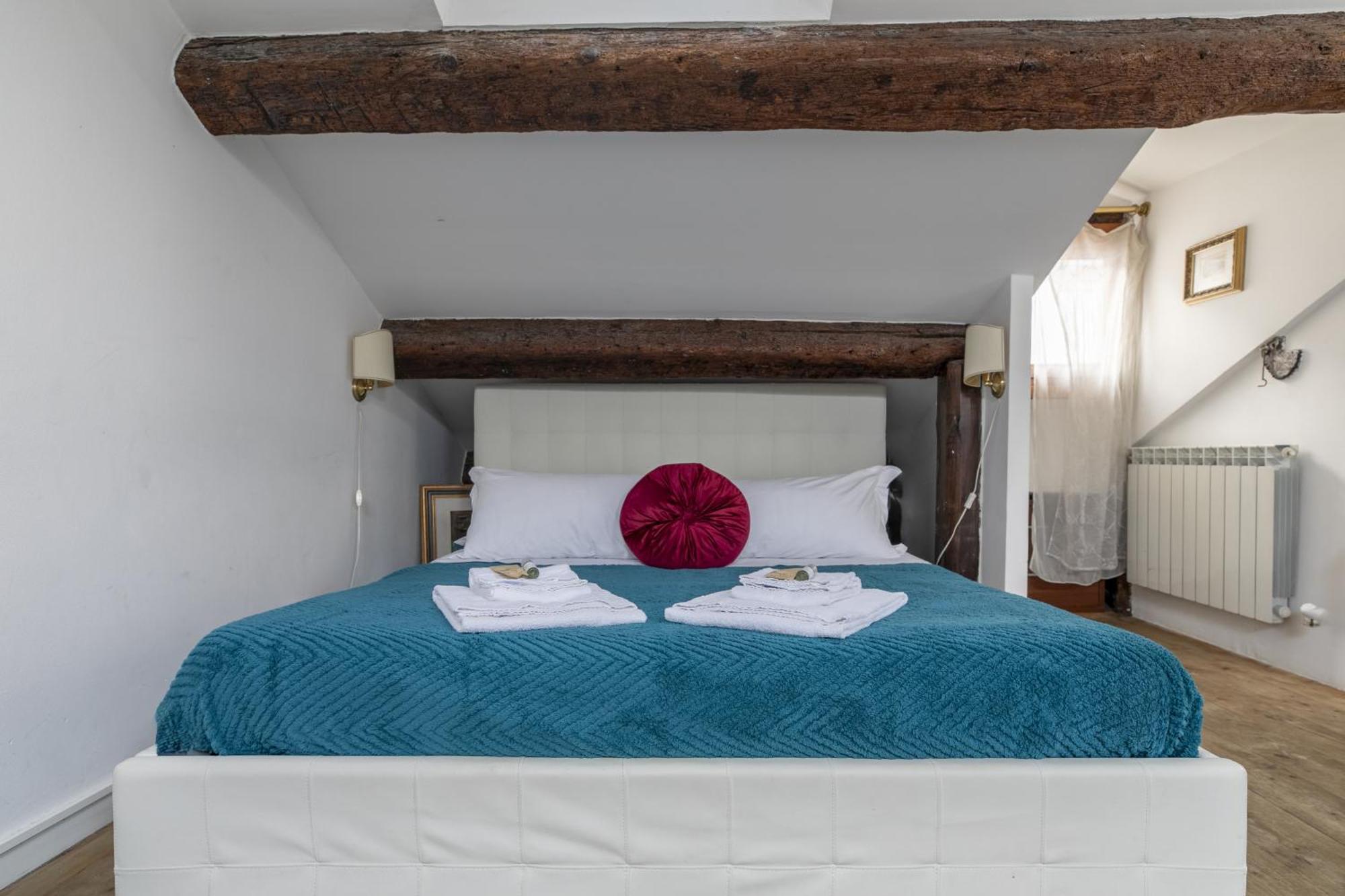 Nice Lovely Attic For 4 Person With Wifi - A/C Veneza Exterior foto