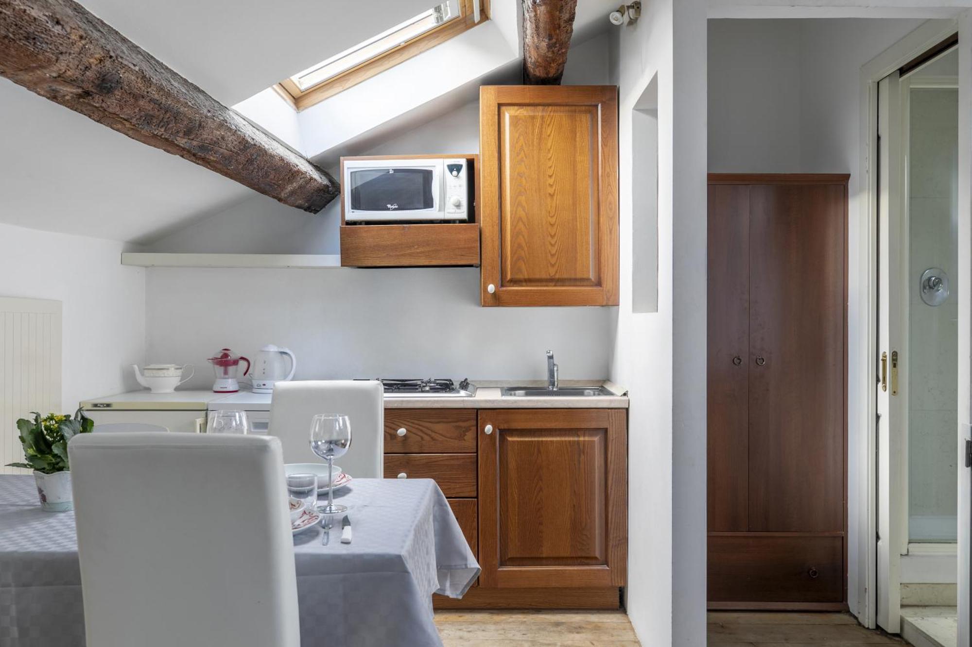 Nice Lovely Attic For 4 Person With Wifi - A/C Veneza Exterior foto